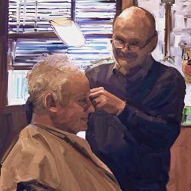 Barber Shops And Hair Saloons Art Contest